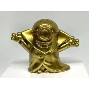 Gold Minion Dracula Vampire McDonalds Happy Meal Toy 2019 Rare Chase Figure